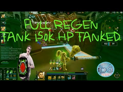 SMITE HERCULES 150K HP TANKED MAX CD, MAX GOLD, MAX LEVEL