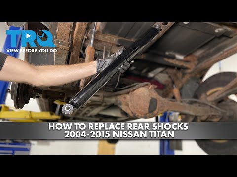 How to Replace Rear Shocks 2004-2015 Nissan Titan