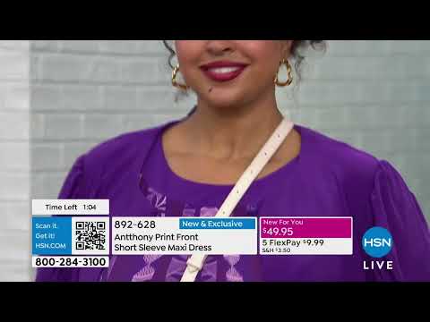 HSN | The List with Debbie D - Antthony Design Original Fashions 01.16.2025 - 09 PM