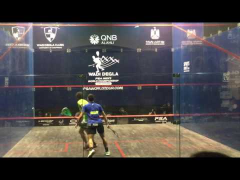 Wadi Degla Squash World Championship 2016 - QF - Ramy Ashour v Fares Dessouky - 2nd Game