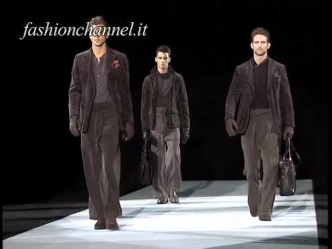 "Giorgio Armani" Autumn Winter 2009 2010 Milan 1 of 2 Menswear by FashionChannel