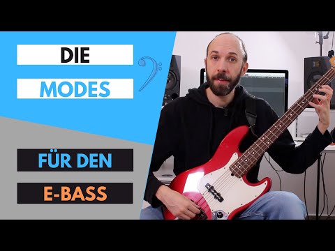 Die Kirchentonleitern (Modes) für den Bass - einfach erklärt