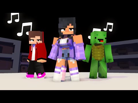 DISCO DISCO PARTY PARTY POI POI LOVEFOOL MAIZEN , APHMAU, JJ MIKEY - MINECRAFT ANIMATION #shorts