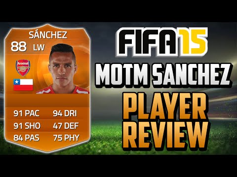 FIFA 15 MOTM Sanchez Review (88) w/ In Game Stats & Gameplay - Fifa 15 Player Review