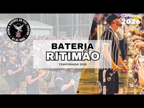 Bateria Ritimão 2026 - Ensaio de bateria 