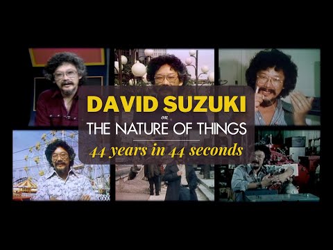 David Suzuki on The Nature of Things: 44 years in 44 seconds