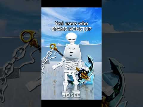 Types of Yeti Users we Hate Vs Love #bloxfruits #shorts