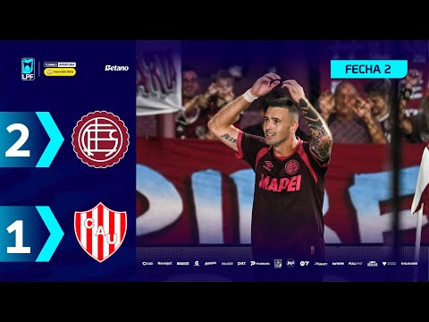 LANÚS 2 - 1 UNIÓN | Resumen del partido | #TorneoMercadoLibre 2026 🏆