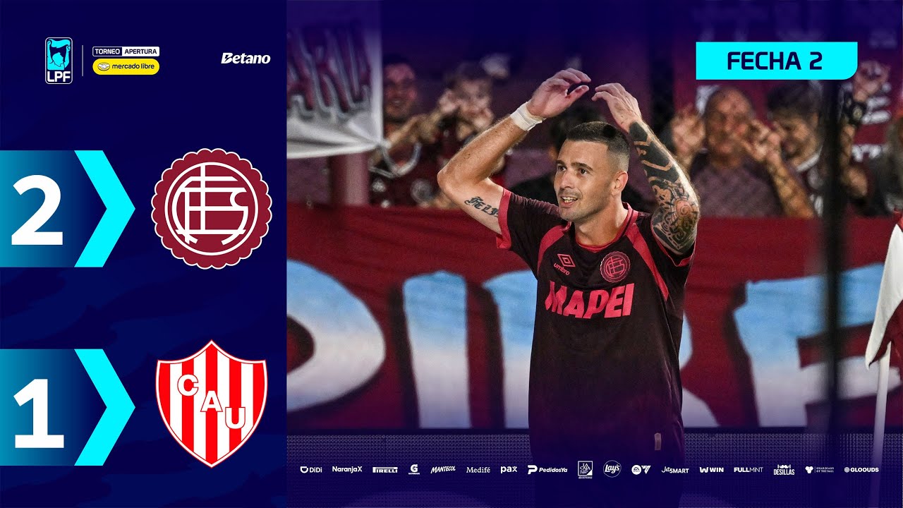 CA Lanús vs Club Atlético Unión de Santa Fe Highlights