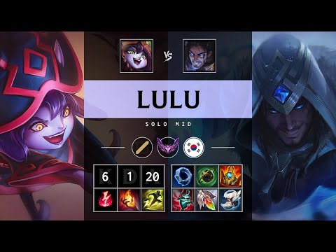 Lulu Mid vs Sylas - KR Master Patch 25.S1.3