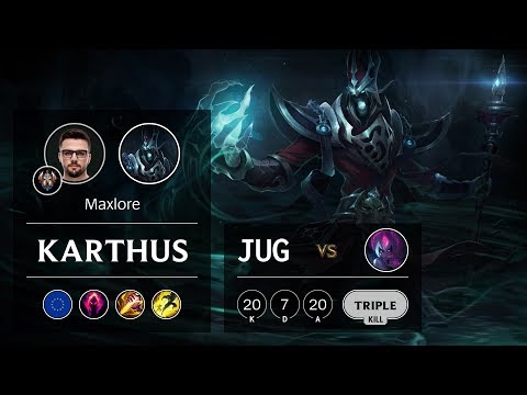 Karthus Jungle vs Evelynn - EUW Challenger Patch 9.24