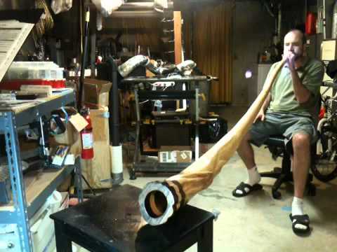 Playing my WET didgeridoo after 3 days