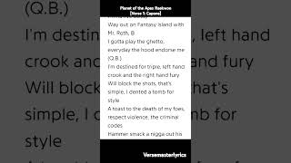 Planet of the Apes Raekwon [Verse 1: Capone]