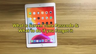 What to Do If You Forgot Screen Time Passcode on iPhone iPad 2021 (No Data Loss Reset, iOS 13/14/15)