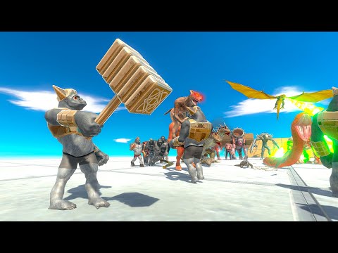 5x Ghor Hammer VS All Enemies - Animal Revolt Battle Simulator