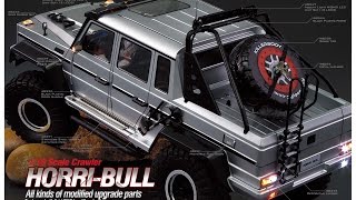 Killerbody karosérie 1:10 Horri Bull stříbrná