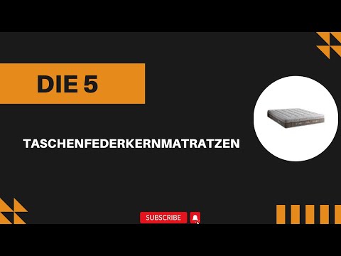 Die 5 Besten Taschenfederkernmatratzen 2025 Test - Top 5 Taschenfederkernmatratzen Modell [DEUTSCH]