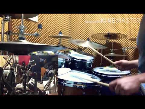 6/8 groove in 4/4 over 2:3 rumba clave