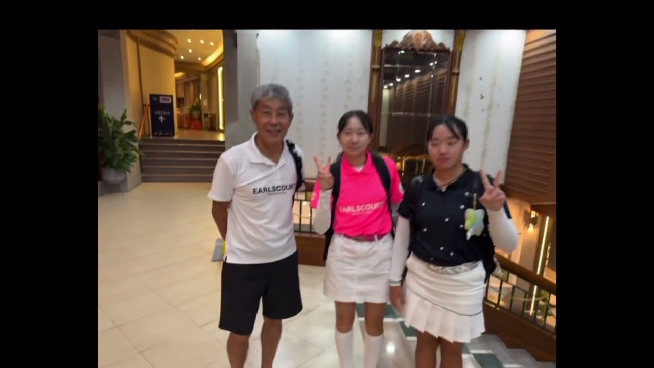 タイアマチュア選手権初日終わりました！