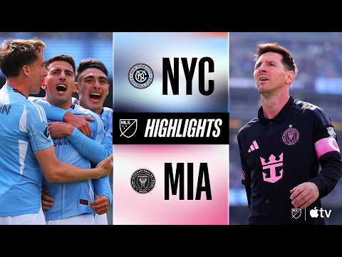 뉴욕시티 VS 인터 마이애미 2:3 MLS 스포츠하이라이트