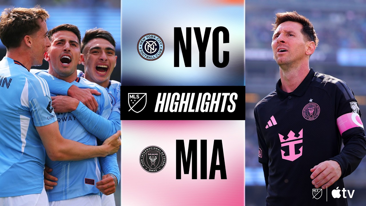 New York City vs Inter Miami CF Highlights