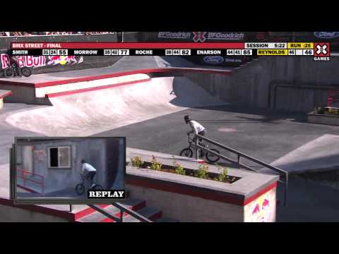 X Games 17:  Garrett Reynolds takes home BMX Street Gold