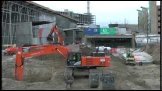 preview picture of video 'Time Lapse Calgary Airport Excavation'