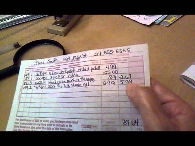 Avon Order Form ≡ Fill Out Printable PDF Forms Online for Free Printable Avon Order Form