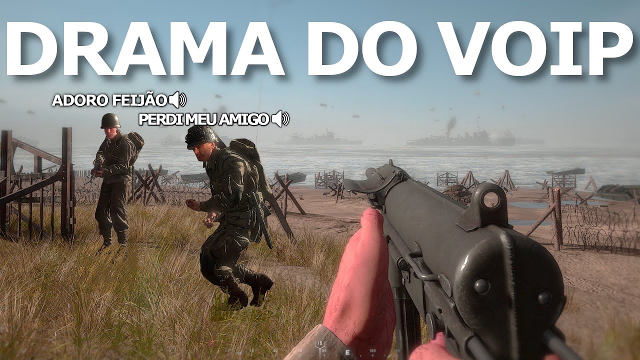 O DRAMA DOS SOLDADOS NO VOIP DE HELL LET LOOSE