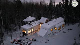 We have a PROBLEM... Living OFF GRID in 2 Trailers during FREEZING Temperatures