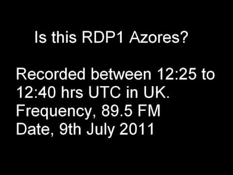 Sporadic E in UK, 9 th July 2011, Azores?