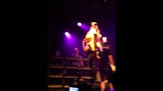 All Time Low 11/24/12 Fall Out Boy, Noel, Jack Singing, Don&#39;t Stop Believing, Colussy Solo