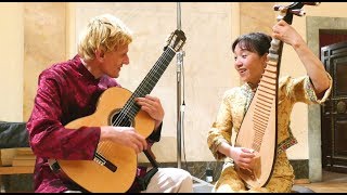 Marek PASIECZNY 'Sakura No Hana' Variations (feat. Lingling Yu) 琵琶 pipa and guitar New 🔴