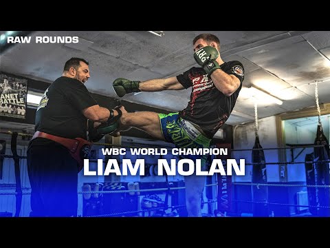 WBC World Champion - Liam Nolan Muay Thai Pad Work | RAW ROUNDS