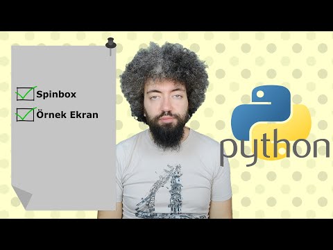 Python Egitimi 42 Tkintergui Spinbox