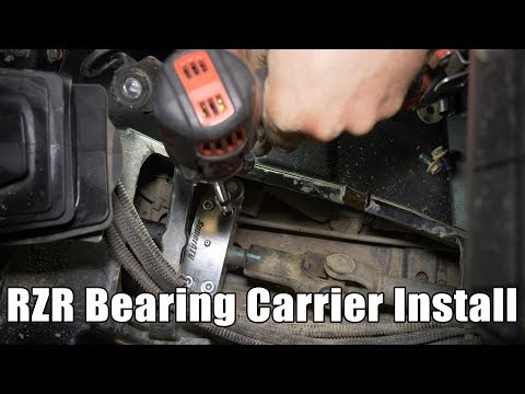 How to Install Polaris RZR Bearing Carrier | SuperATV