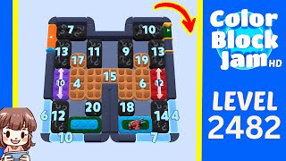 Color Block Jam Level 2482 Solution