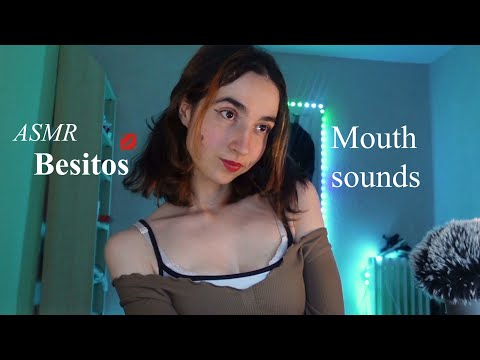 ASMR 💋 Besitos, Mouth sounds y susurros Para Relajarte Y DORMIR