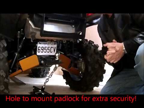 TheATVSuperStore.com Mighty Tite Tie Down System - How it works!