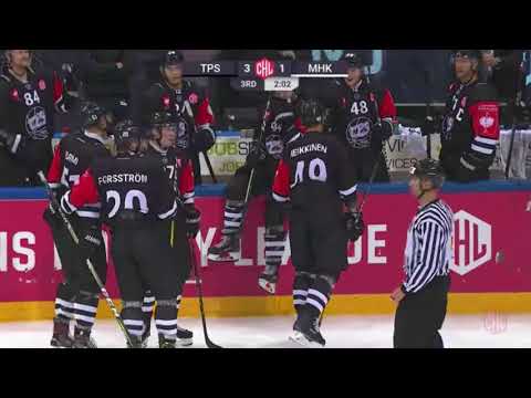 Markus Nurmi Goal (EN, SHG)  - TPS Turku vs. Mountfield HK (September 2, 2017)