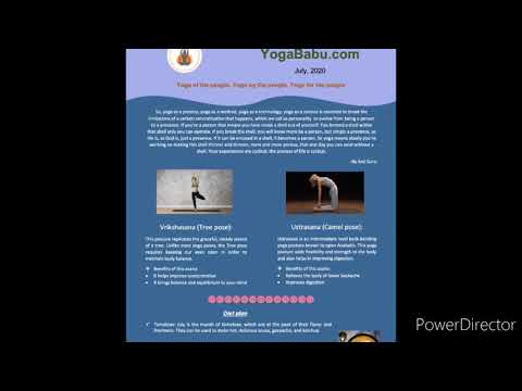 Thumbnail for YogaBabu July Newsletter