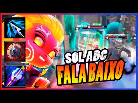 Aquele adc de centavos! | Sol Gameplay, SMITE BR