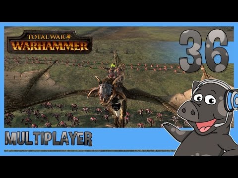 AZHAG IS HERE! - Total War: Warhammer - Multiplayer Battle #36 - Greenskins vs Clan Angrund