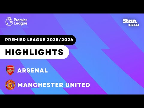Arsenal v Manchester United | Highlights | Premier League 2025/26