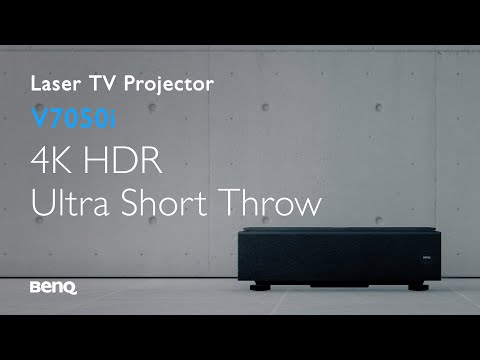 BenQ 4K Laser TV Projector I V7050i I Living Room Home Theater, Redefined