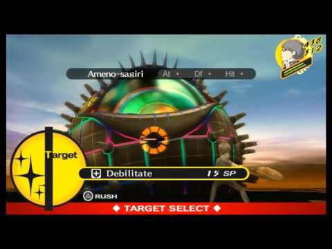 「Persona 4 Golden」 16d ~ "Boss Solo: Ameno Sagiri" (TTV-Commentary)