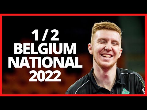 1/2 LAMBIET FLorent - ALLEGRO Martin / Belgium National 2022 Table Tennis