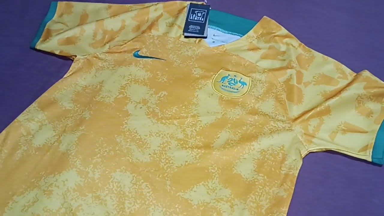 UNBOXING CAMISETA AUSTRALIA MUNDIAL 2022