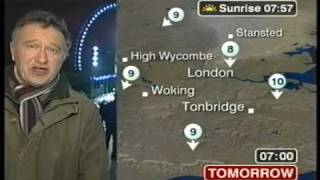 BBC London weather read from the Chocolate Festival