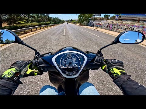 Honda SH mode 125 2023 | MotoRaw 4K